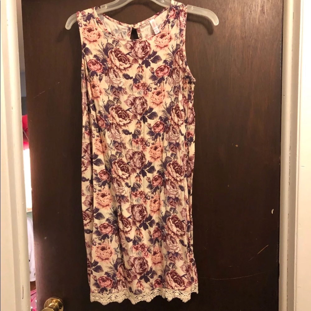 Flower Print Dress